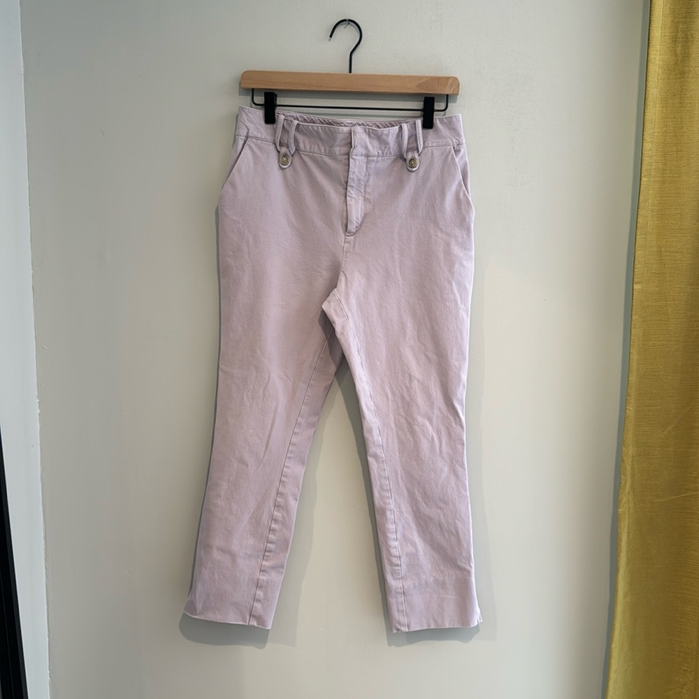 Anthropologie Lavender Slim pants